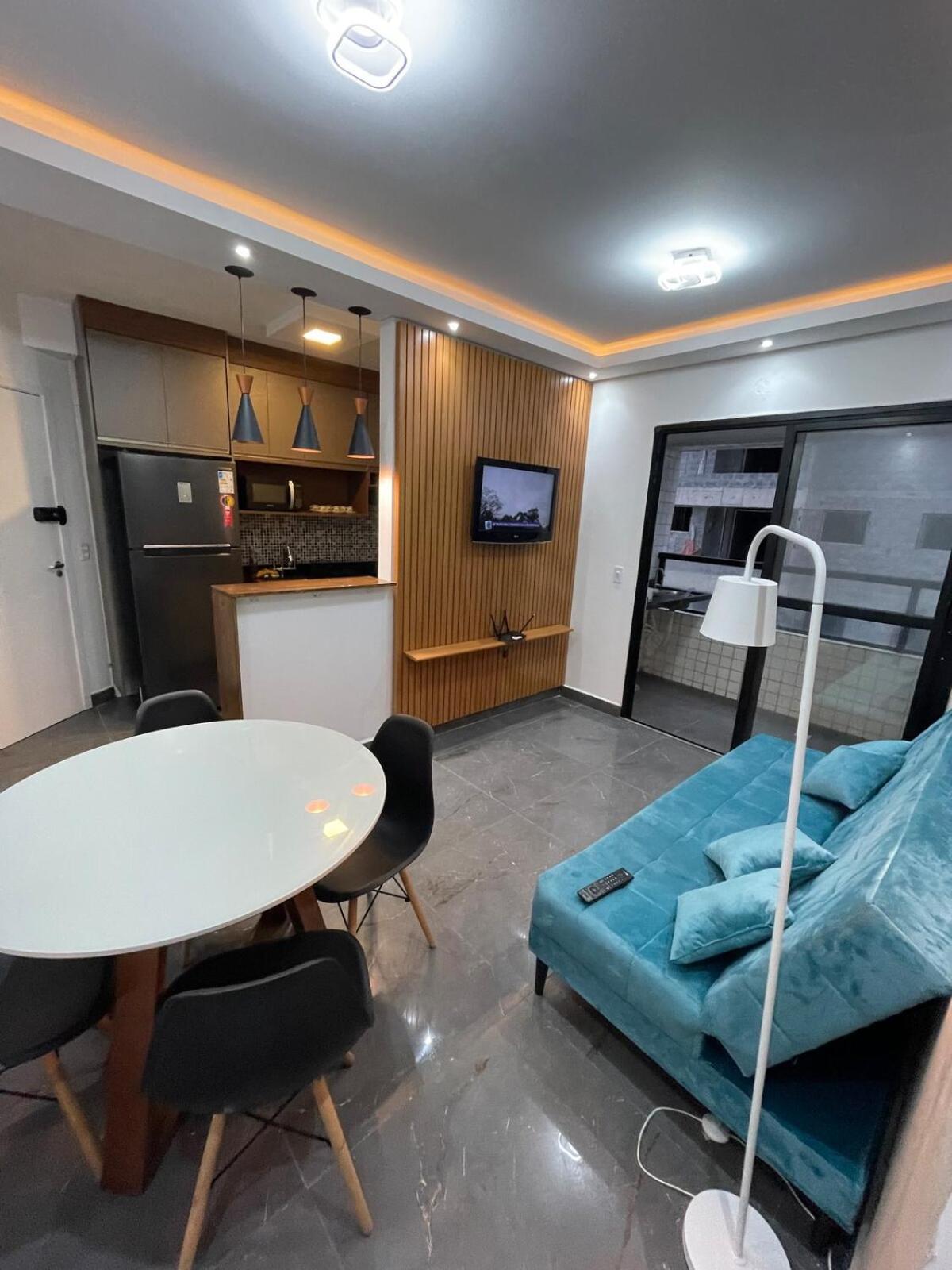Habitat - Predio De Frente Pro Mar Apartment Praia Grande  Bagian luar foto