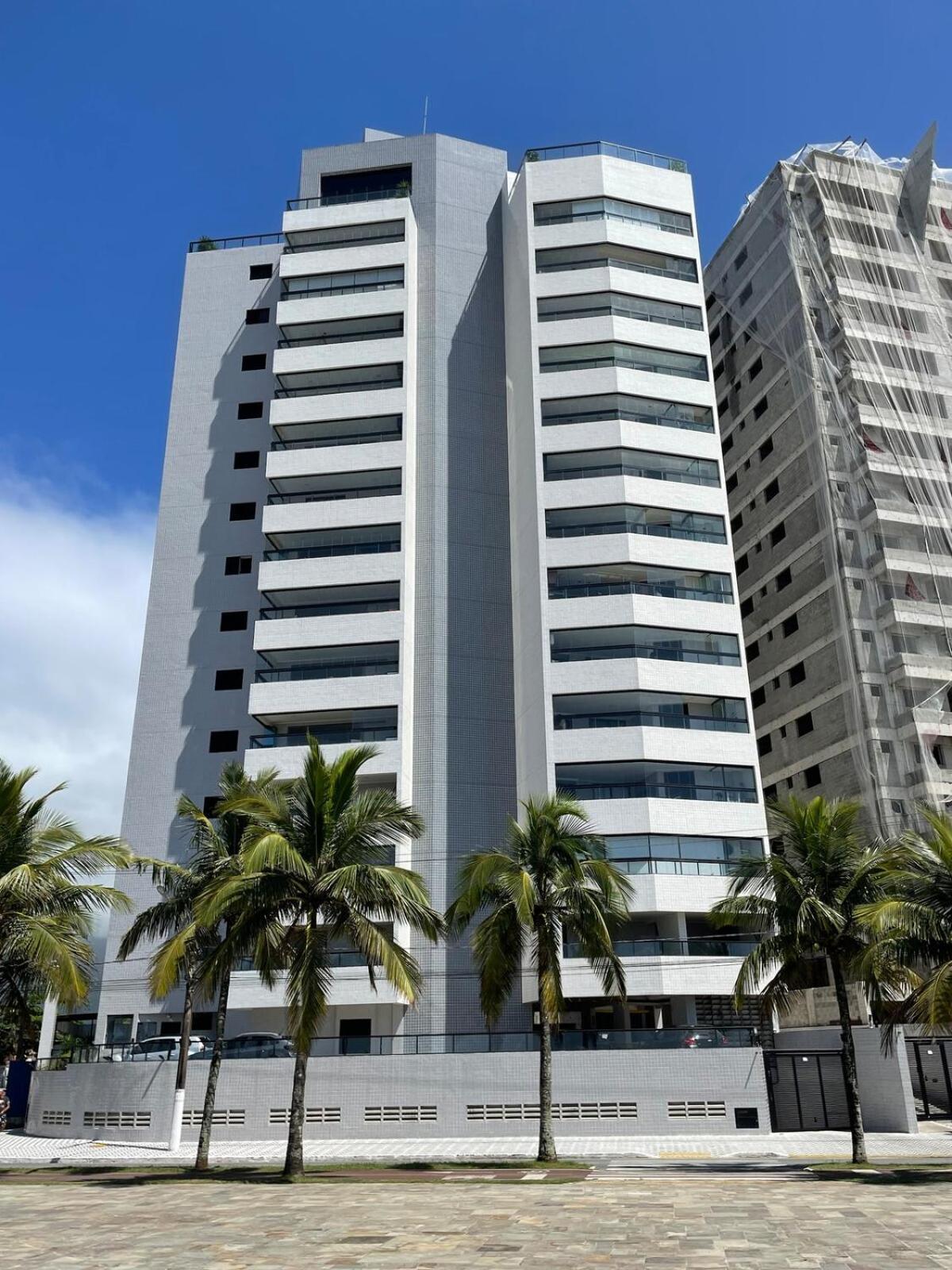 Habitat - Predio De Frente Pro Mar Apartment Praia Grande  Bagian luar foto