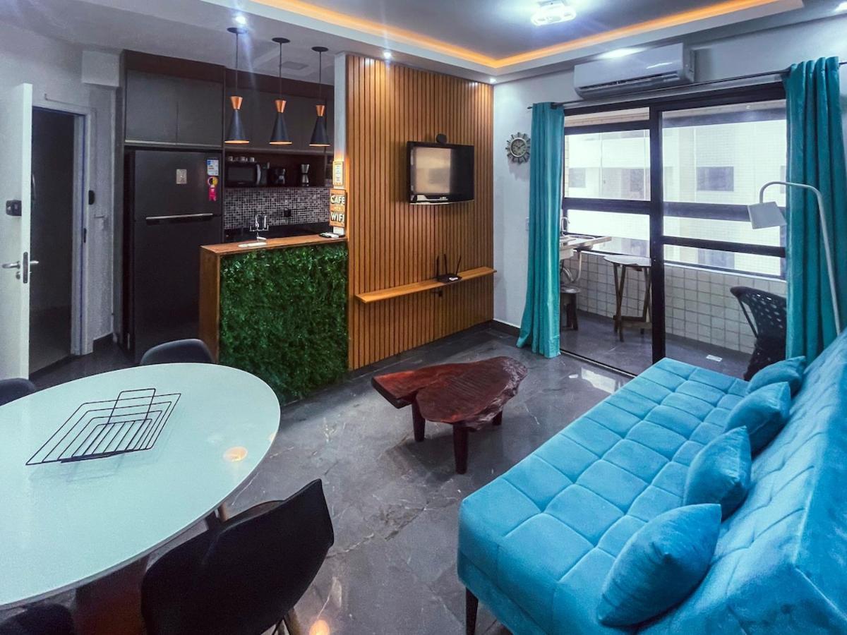Habitat - Predio De Frente Pro Mar Apartment Praia Grande  Bagian luar foto